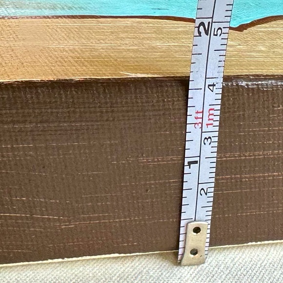 Canvas wall art - small canvas hand painted - Lord will fight for you - be still - Picture 6 of 7